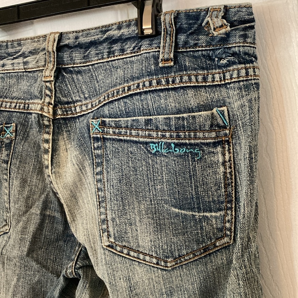 Billabong jeans vintage distressed streetwear blue denim size 9